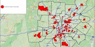 Peta kejahatan Atlanta